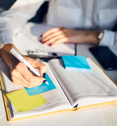 Calendario académico de clases de exámenes y actividades