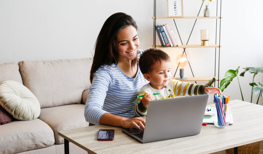 Día de la madre. carreras elegidas por mujeres